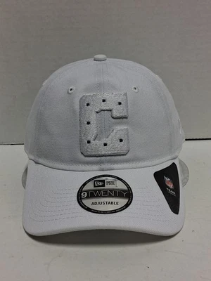 Indianapolis Colts New Era 9TWENTY Gorra Ajustable Blanca NFL NUEVA CON ETIQUETAS SISTEMA OPERATIVO Foto 1 de 4