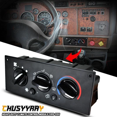 FOR 2002-2006 Kenworth T800 HVAC Control Module 599-5511 F211025110 F211032100 - Image 1 of 4