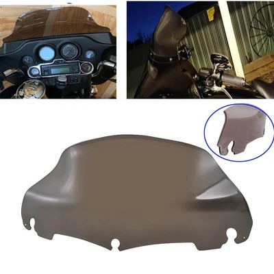 9" Smoke Wave Windscreen Windshield For Harley Electra Street Glide 2014-up - Image 1 of 4