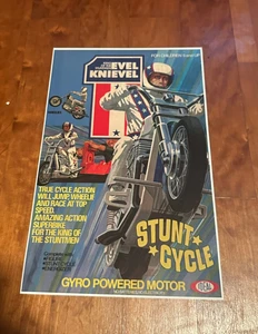 Vintage Evel Knievel Stunt Cycle Poster 11" x 17" Stunt Cycle NO FRAME - Picture 1 of 2