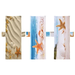 Beach Chair Cover Towel Lounge Chair Cover Sunbathing Lounger For Beach Pool - Picture 1 of 13