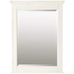 Home Decorators Collection Hamilton 24" x 32" Rectangular Vanity Mirror in Ivory - Picture 1 of 6