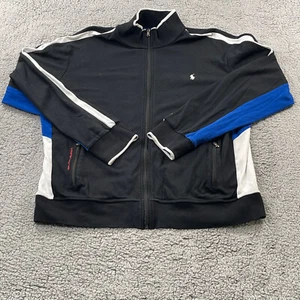 Polo Ralph Lauren Track Jacket Mens XL Full Zip Pony Sports Casual Zip Pockets - Picture 1 of 11