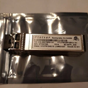 New NetApp 332-00278R6+A1 SFP+ Optical 8GB Transceiver FTLF8528P3BNV-N1 - Picture 1 of 2
