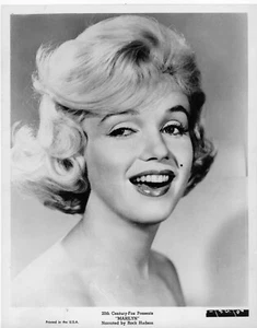 Photo originale Marilyn Monroe documentaire 1963 - Afbeelding 1 van 1