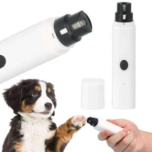 Tagliaunghie Elettrico per Cani Gatti Tagliaunghie Tagliaunghie Ricarica USB Professionale Nuovo - Foto 1 di 14