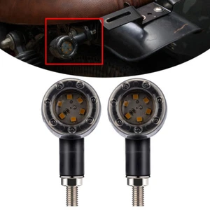 Für Harley Cafe Racer Motor LED Bremse Lauf Blinker Rücklicht 2 Stück - Bild 1 von 12