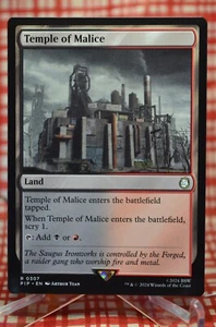 Temple of Malice R MTG Universes Beyond: Fallout M/NM, English - Picture 1 of 1