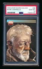 1993 TOPPS STAR WARS GALAXY #88 OBI-WAN KENOBI MARK CHIARELLO 1ST YR PSA 10 GEM!