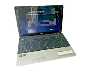 Acer Aspire E1-521-0694 AMD Dual Core E2-1800 1.7 GHz 6GB DDR3 750 GB HDD Silver - Picture 1 of 11