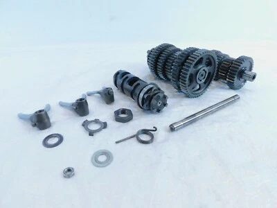 1986-1999 Yamaha Virago 1100 XV1100 Transmission Gears & Shift Drum w/ Forks - Image 1 of 4