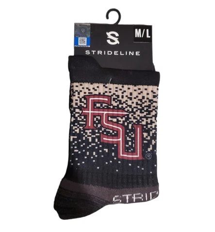 NCAA University Florida State Seminoles FSU Premium Strideline Mid-Length Socks Cover