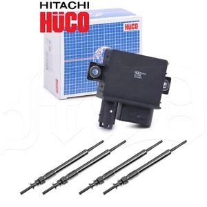 GENUINE HITACHI GLOW PLUG RELAY MODULE Inc GLOW PLUGS BMW X5 X6 E70 E71 E72 3.0D - Picture 1 of 7