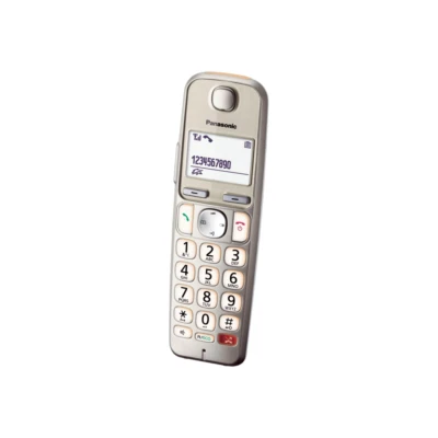 Panasonic KX-TGE260GN Schnurlostelefon mit Anrufbeantworter - Bild 1 von 4