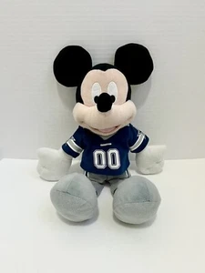 Disney NFL Dallas Cowboys Topolino 15" Peluche Uniforme Calcio Peluche Giocattolo - Foto 1 di 9