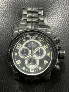 Invicta Sea Hunter Watch Model 10771 300m Water Resistance Black - Picture 1 of 5