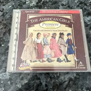 The American Girl Premiere 2nd Edition CD Computer Game 2 CDs Create Plays 1998 - Picture 1 of 4