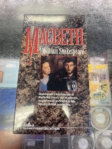 MACBETH Movie VHS NEW Sealed! - Picture 1 of 1
