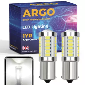 Fits Renault Clio MK3 Led 33 Smd Upgrade Reversing Reverse Light Bulbs 2005-12 - Picture 1 of 14