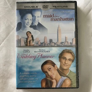 Maid in Manhattan / The Wedding Planner Double Feature DVD 2013 Jennifer Lopez - Picture 1 of 4