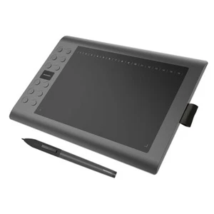 M106K-10 x 6 Pouces Tablette Graphique Professionnelle avec Stylet et 12 Racc... - Photo 1/9