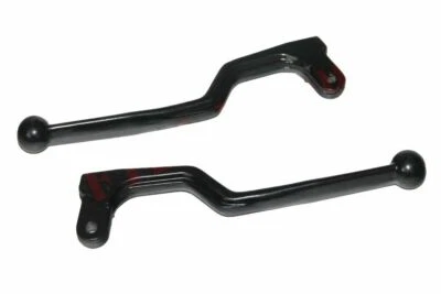 Nuevo juego de palancas de embrague de freno con recubrimiento en polvo negro Jawa CZ Perak 250 Foto 1 de 4