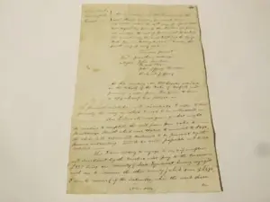 1813 Five Oaks Turnpike Road Trustees Signed Letter BILLINGSHURST  #CC12 * - Picture 1 of 1