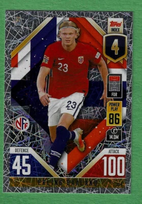 Erling Haaland Norway 2022-23 Topps Match Attax Road to Nations League CD 4 - Image 1 of 2
