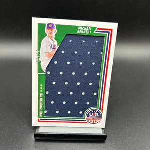 2022 Panini USA Stars & Stripes Jumbo Patch /150 #JUM-MK1 Michael Kennedy - Picture 1 of 2