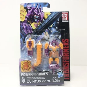 Hasbro Transformers Power of the Primes 3" Master QUINTUS PRIME Bludgeon 2017 - Picture 1 of 10