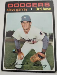 Steve Garvey 1971 Topps Rookie Baseballkarte #341 Los Angeles Dodgers - Bild 1 von 2