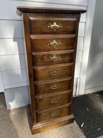 ETHAN ALLEN Classic Manor Solid Maple 23" Lingerie Chest 15-5224 - 204 Finish B Cover