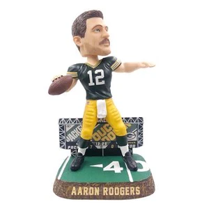Aaron Rodgers Green Bay Packers Scoreboard Special Edition Bobblehead NFL - Picture 1 of 1