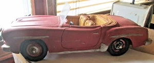 DECORATIVO HECHO A MANO ARTE CERÁMICA MERCEDES BENZ, 15"L X 6 1/4"W X 5"H - Imagen 1 de 7