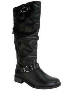 Stivali da equitazione XOXO Minkler neri taglia 7,5 M - Foto 1 di 5