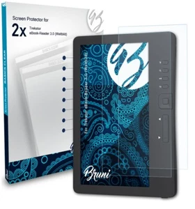 Bruni 2x Screen Protector for Trekstor eBook-Reader 3.0 (Image du monde) - Photo 1/8