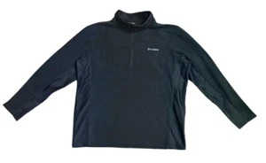 Columbia Herren Fleece Falls Half-Zip Fleece Logo Jacke Bluse Pullover Schwarz XXL - Bild 1 von 1