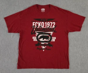 Camisa Ecko Unlimited Road Kings Original 1972 Born Free Adulto XL Roja MMA - Imagen 1 de 7