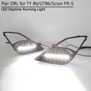 For Scion FR-S Toyota GT86 12-16 LED DRL Daytime Running Light Fog Lamp Driving - Picture 1 of 11