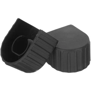 2 piezas accesorios de escalera de bambú cubierta superior de escalera tapa de pierna para escalón - Imagen 1 de 12