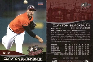 Clayton Blackburn 2016 Choice Sacramento River Cats #02 RC FREE SHIP - Picture 1 of 1