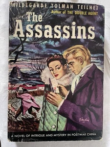 1946 Woman Author Hildegard Tolman Teilhet Espionage Thriller 1st Edition DJ VF - Bild 1 von 10