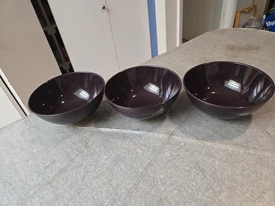 Juego de 3 cuencos de sopa/cereal púrpura Ikea of Sweden 120 11 Foto 1 de 4