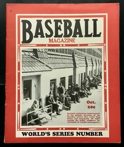 October 1936 Baseball Magazine World Series Number EX+ Gehrig, DiMaggio - Picture 1 of 8