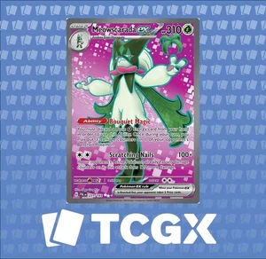 Pokemon - Meowscarada ex - 231/193 - SV02: Paldea Evolved - Holo - Ultra Rare NM - Picture 1 of 1