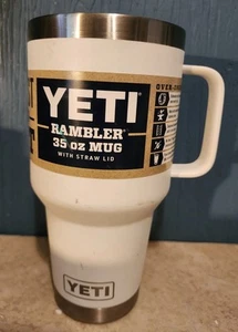 Mango de taza YETI 35 oz Rambler - blanco - sin tapa - Imagen 1 de 5