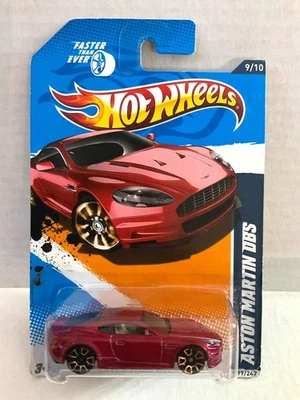 Hot Wheels 2012 Faster Than Ever FTE - ASTON MARTIN DBS - Red, #99 - Image 1 of 3