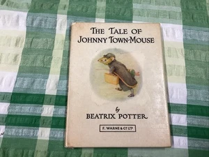 The Tale Of Johnny Town-mouse Beatrix Potter Hardcover - F Warne & Co Number 13 - Picture 1 of 5