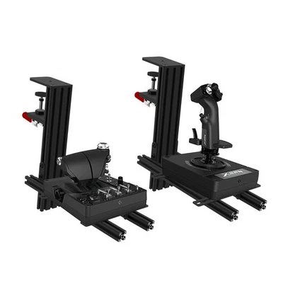 Hikig 2 Set Desk Mount for Flight Sim Game Joystick, Throttle and HOTAS Systems - Image 1 of 4
