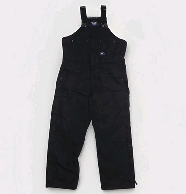 Walls Blizzard Pruf Insulated Bibs Mens Size Large Regular Waist 38-40 Black - Image 1 of 4